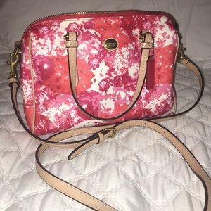 Patterned Coach Crossbody Bag